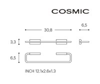 MEDIDAS TOALLERO LAVABO NEXT COSMIC